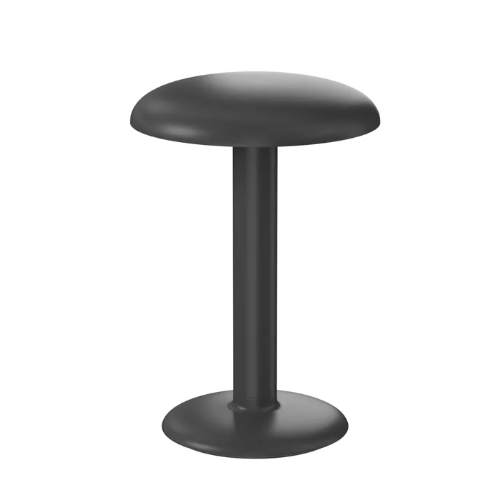 Flos Gustave Transportabel Mat Anthracite 3000K – transportabel bordlampe — produktfoto