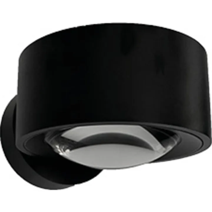 Antidark Easy Lens , justerbar lysfarve, sort – væglampe — produktfoto