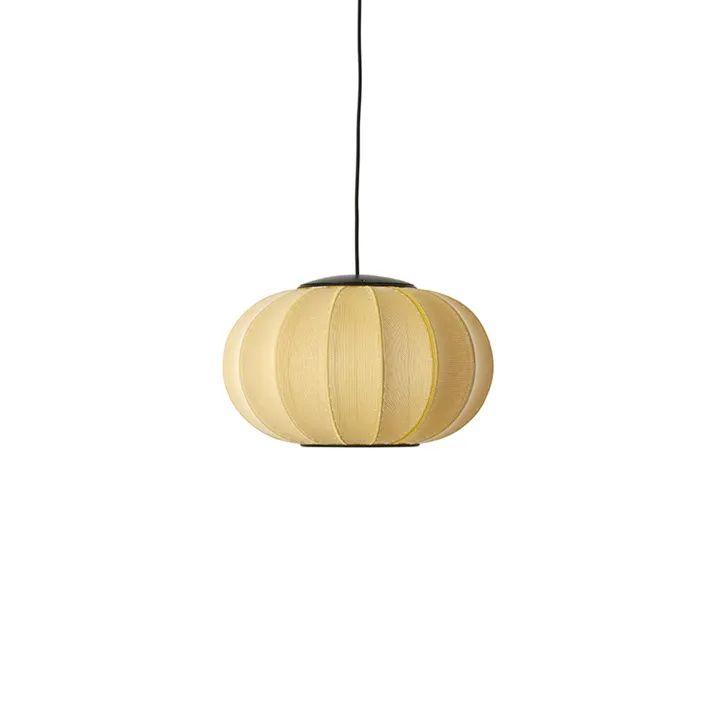 Made By Hand Knit-Wit Oval Ø45 Sunrise LED – pendel — produktfoto