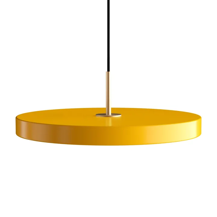 Umage Asteria Gul med Messing Top – pendel — produktfoto