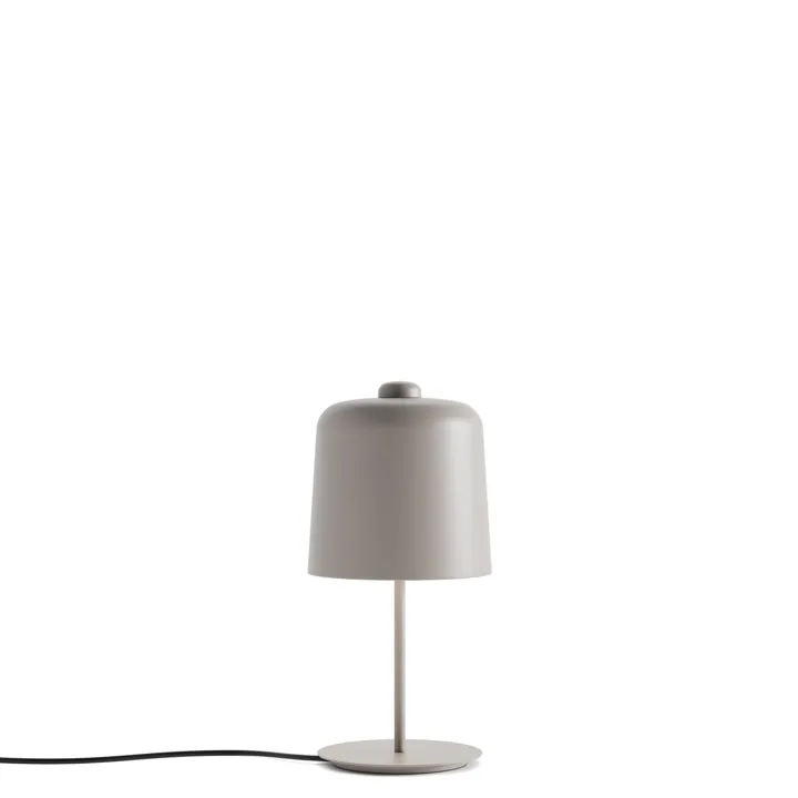 Luceplan Zile Ø20 Dove Grey – bordlampe — produktfoto