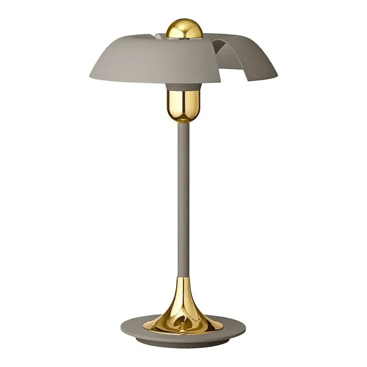 AYTM CYCNUS Taupe/Guld – bordlampe — produktfoto