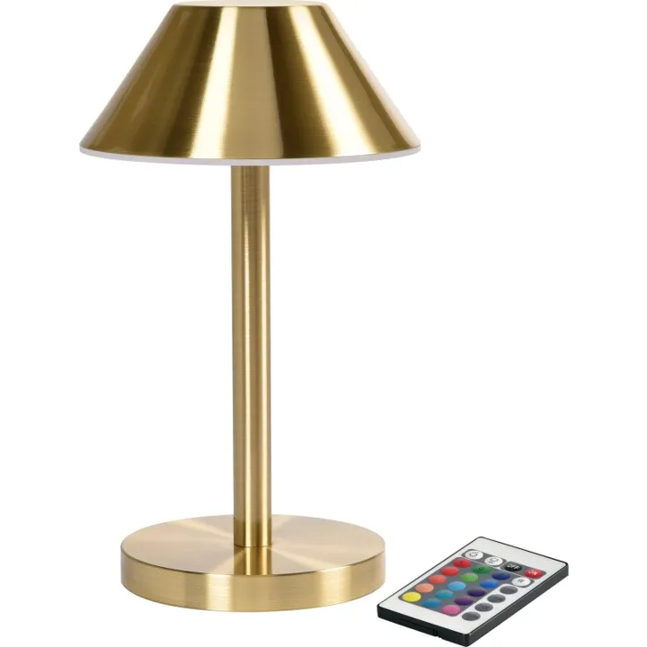Duni Zelda Midi genopladelig , guld – bordlampe — produktfoto