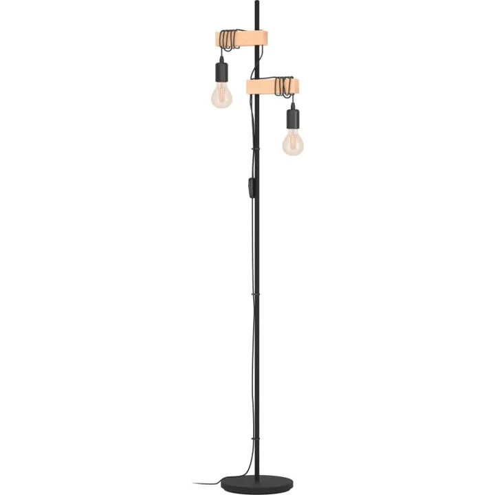 Eglo Townshend , sort – gulvlampe — produktfoto