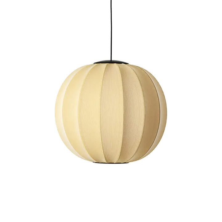 Made By Hand Knit-Wit Round Ø60 Sunrise LED – pendel — produktfoto