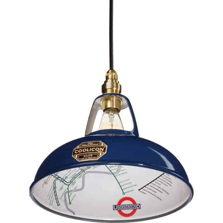 Coolicon Original 1933 Underground , blå, Ø29 cm – pendel — produktfoto