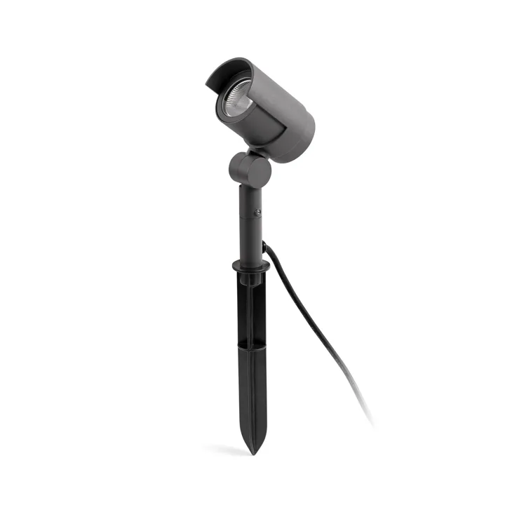 Faro FOC 210 Med Spike Mørk Grå – udendørslampe — produktfoto