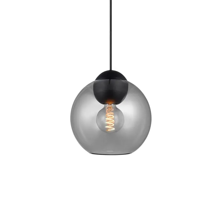 Halo Design Bubbles Ø24 Smoke – pendel — produktfoto