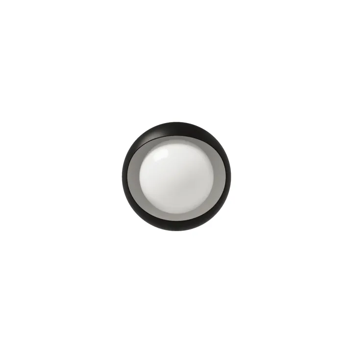 LYFA CORNEA 150 Sort/Opal – væglampe — produktfoto