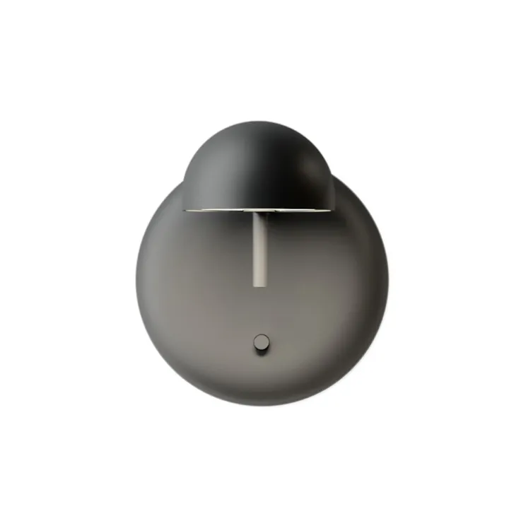 Vibia Pin 1675 On/Off Sort – væglampe — produktfoto
