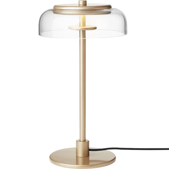 Nuura Blossi Lille Nordic Gold – bordlampe — produktfoto
