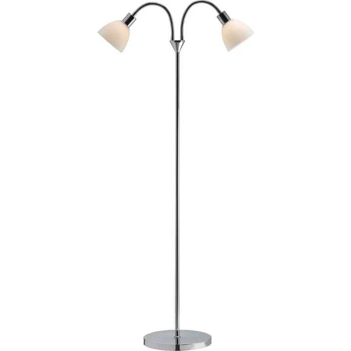 Nordlux Ray , 2-armet, opal – gulvlampe — produktfoto