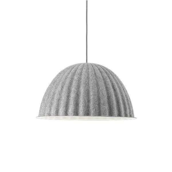 Muuto Under The Bell Ø55 Grå – pendel — produktfoto