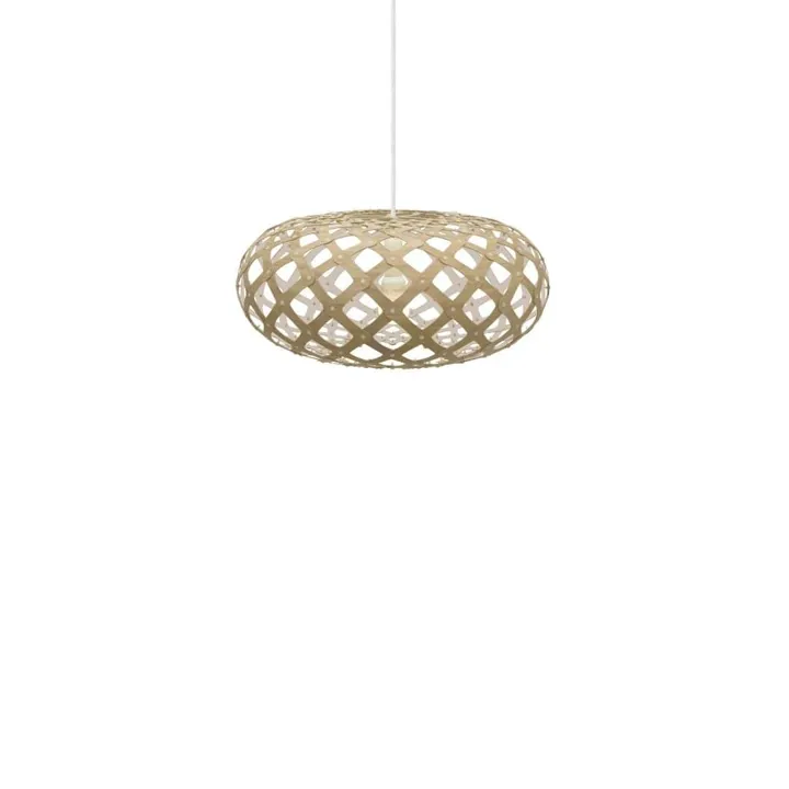 David Trubridge Kina Ø44 Bamboo / Hvid – pendel — produktfoto