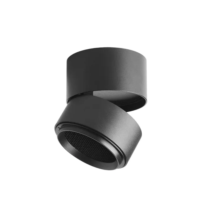 Loom Design Ray Spot Single Honeycomb Loft/Vægspot Black – væglampe — produktfoto