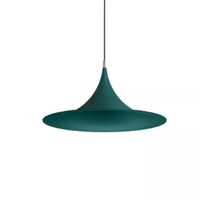 Linea Light collection Morgana Ø47 Nikkel/Petrol – pendel — produktfoto
