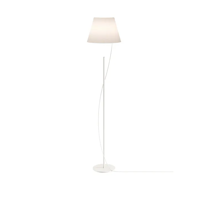 Lodes Hover Hvid – gulvlampe — produktfoto
