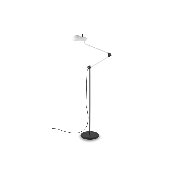 Stilnovo Topo Piantana Hvid – gulvlampe — produktfoto