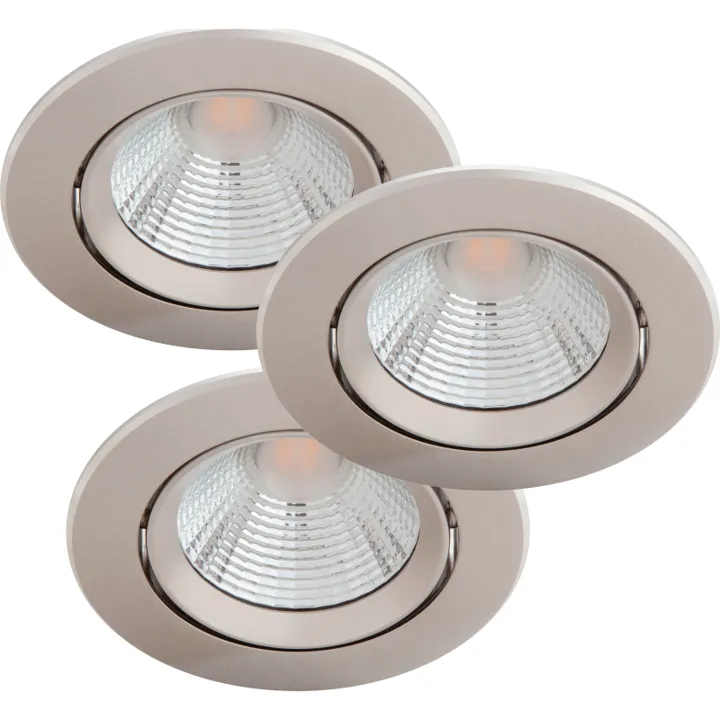 Philips myLiving Sparkle indbygningsspot, 2700K, 5,5W, krom, 3-pak – indbygningsspot — produktfoto