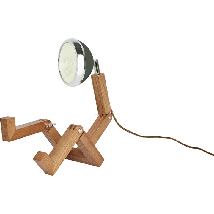 Wattson Mini Mr Wattson , mørkegrøn – bordlampe — produktfoto