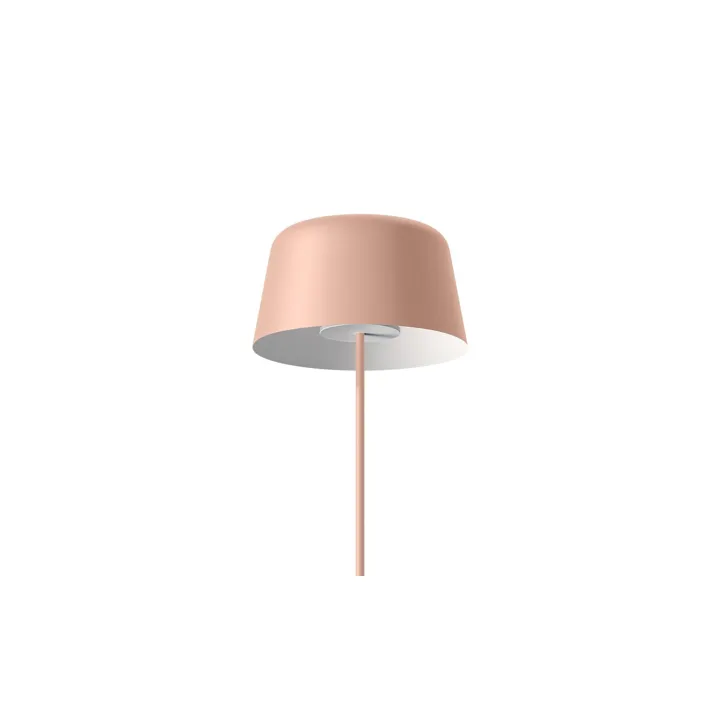 Linea Light collection Delfi_FL H189 Beige Rød – gulvlampe — produktfoto