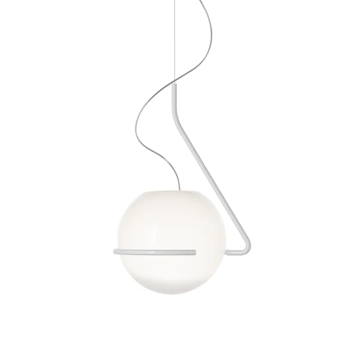 Foscarini Tonda Stor Hvid/Hvid – pendel — produktfoto