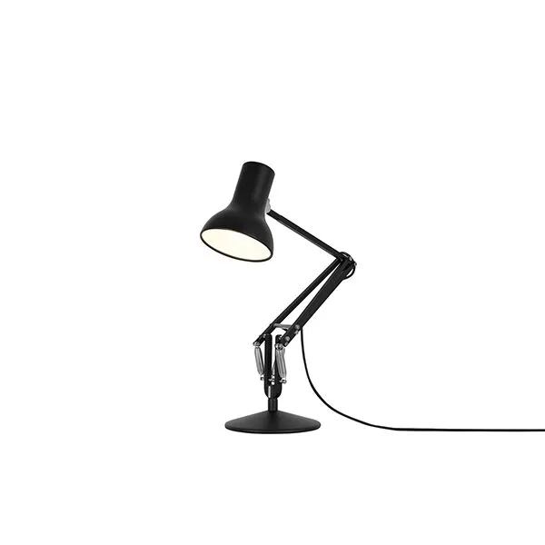 Anglepoise Type 75 Mini Jet Black – bordlampe — produktfoto