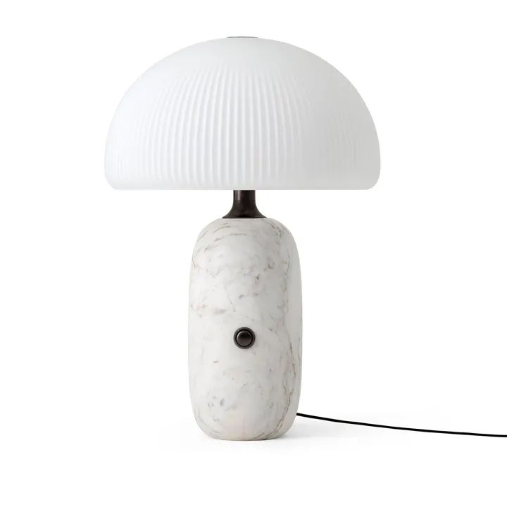 Vipp 592 Sculpture Hvid – bordlampe — produktfoto