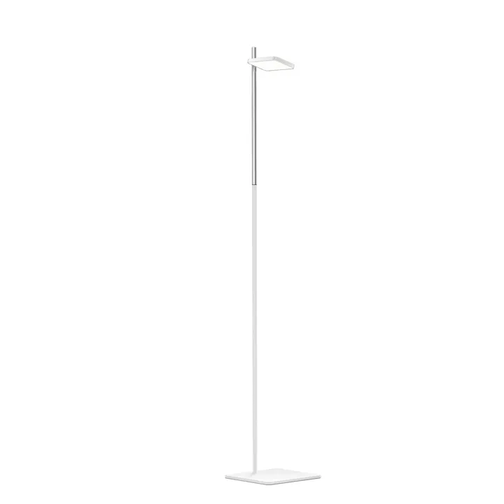 Pablo Designs Talia Hvid/Sølv – gulvlampe — produktfoto
