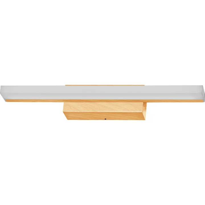 Osram Orbis spejllampe, 3000-4000K, 6,8W, træ – væglampe — produktfoto