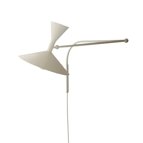Nemo Lampe de Marseille Hvid – væglampe — produktfoto
