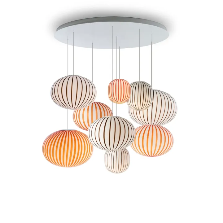 Established & Sons FILIGRANA LIGHT C9 Cloud Ø100 Multifarvet – pendel — produktfoto