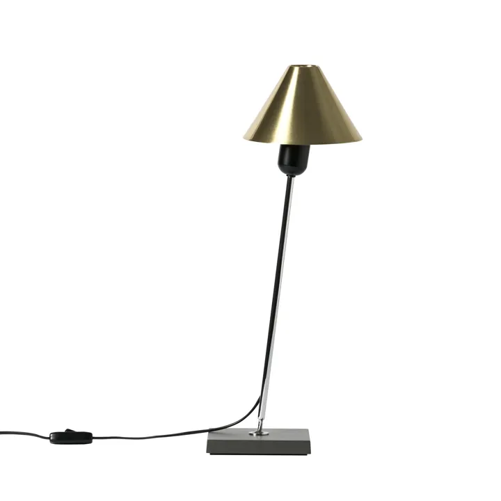 Santa & Cole Gira Messing – bordlampe — produktfoto