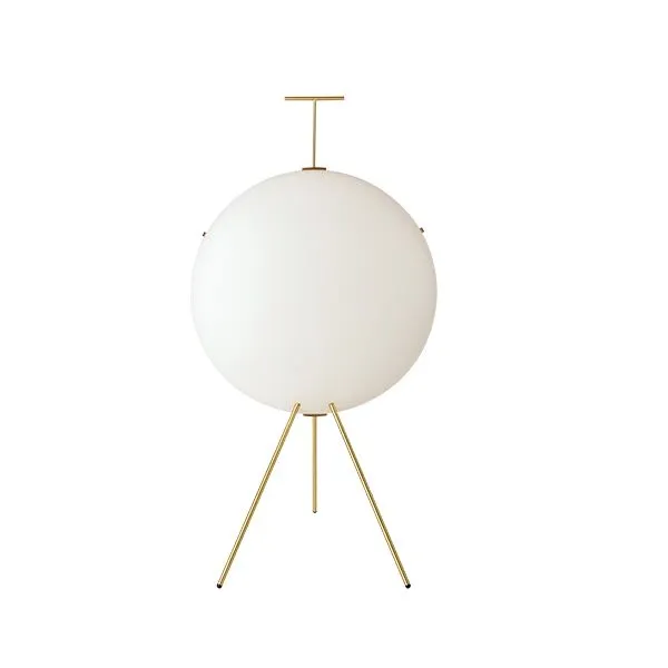 TATO Luna Vertikal Messing – gulvlampe — produktfoto