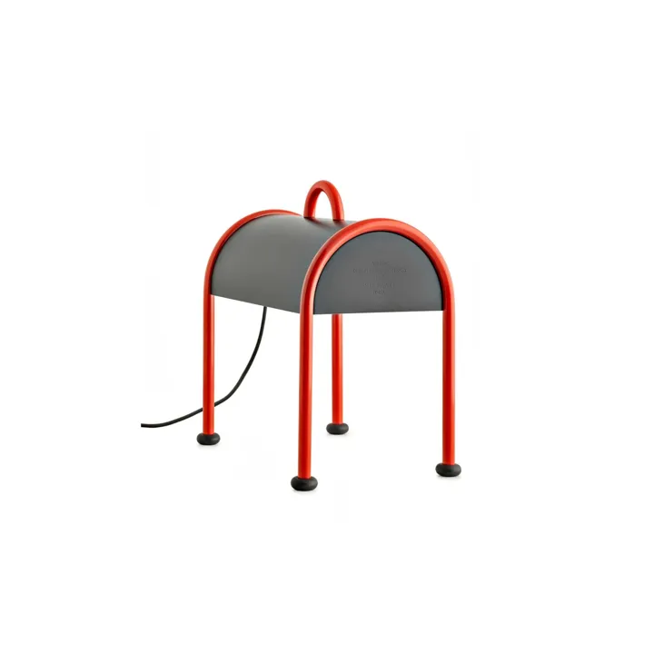 Stilnovo Valigia Rød/Sort – bordlampe — produktfoto