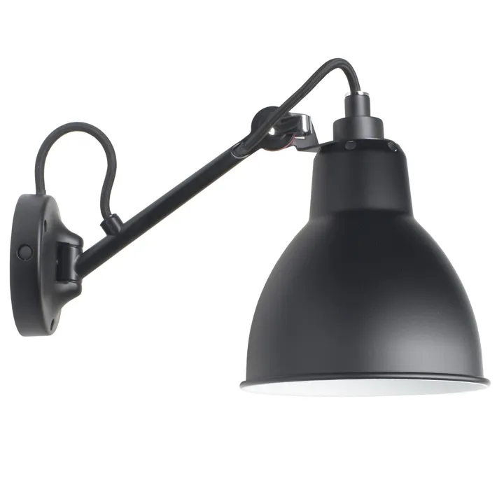 La Lampe Gras N104 Sort/Sort – væglampe — produktfoto