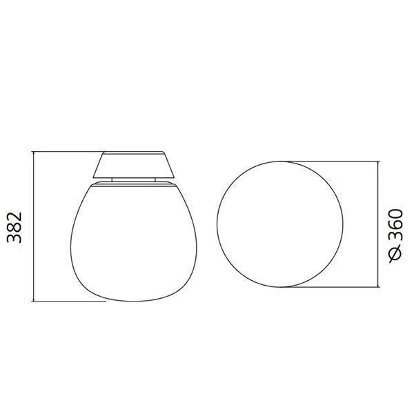 Artemide Empatia Hvid – loftlampe — produktfoto