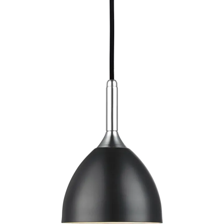 Halo Design Bellevue , sort/krom, Ø14 cm – pendel — produktfoto