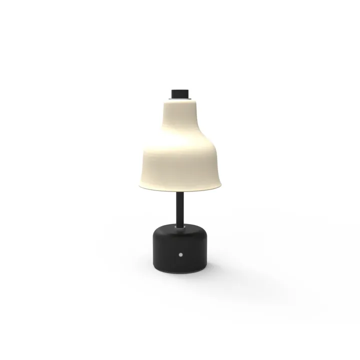 NUAD Avra Transportabel Sort/Crème – transportabel bordlampe — produktfoto