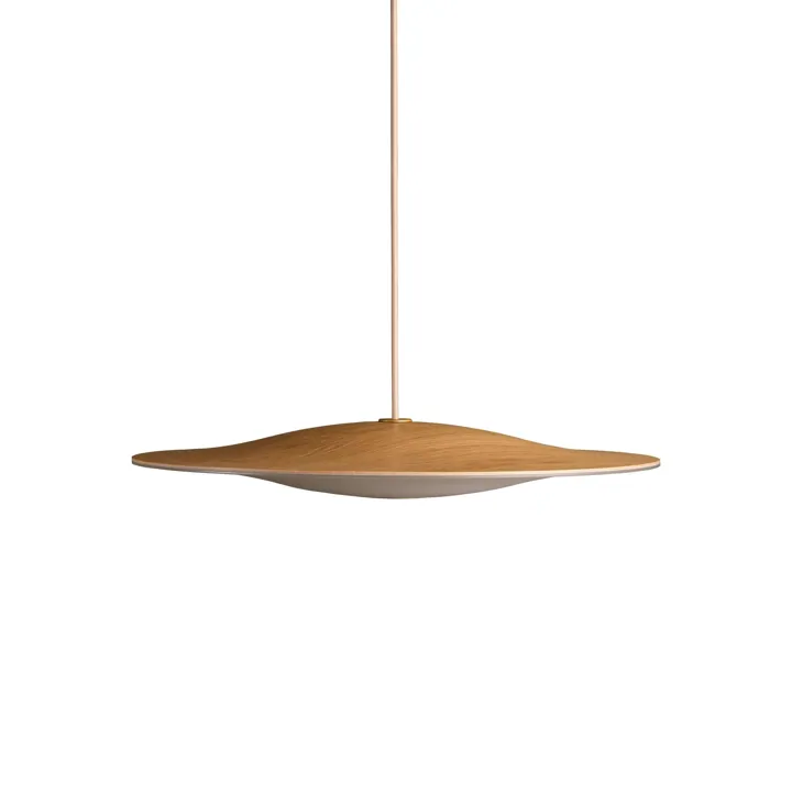 Piet Hein Sinus-Wood 550P Eg/Opal – pendel — produktfoto