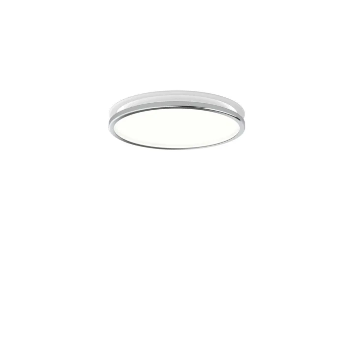 Louis Poulsen AJ Munkegaard Ø26,5 3000K & Dali/Switch-Dim High Lustre Chrome – loftlampe — produktfoto