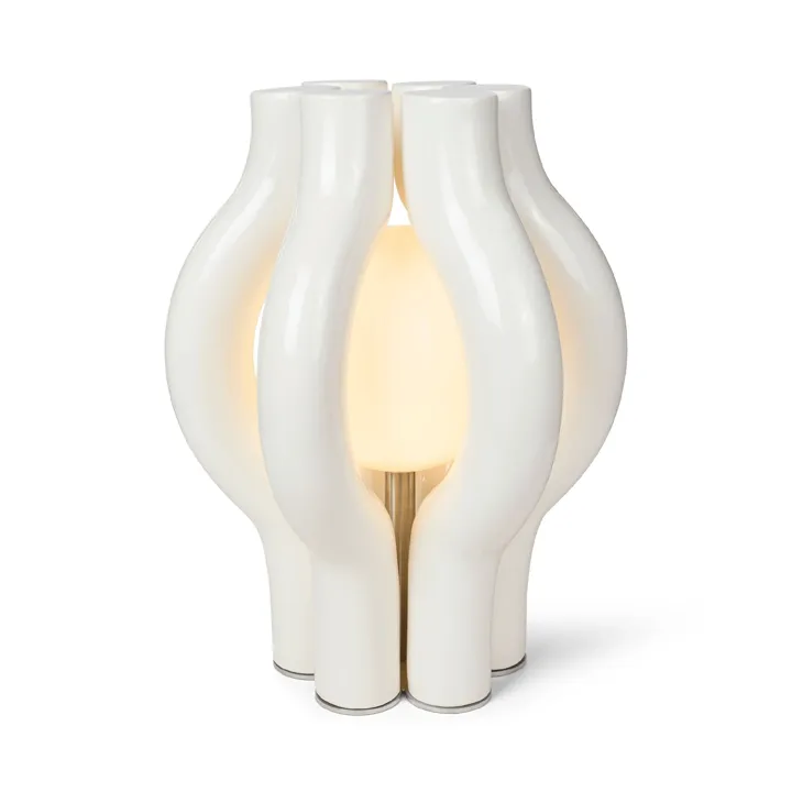 Louise Roe HALO Light Sculpture Keramik – bordlampe — produktfoto