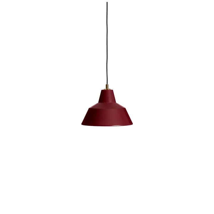 Made By Hand Workshop W2 Wine Red – pendel — produktfoto