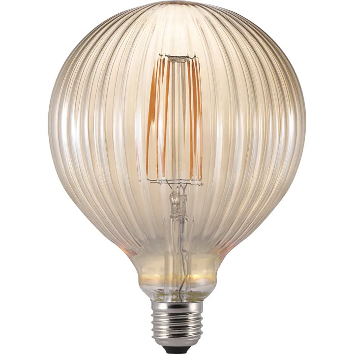 Nordlux Avra Stripes E27 globepære, 2200K, 2W – pære — produktfoto