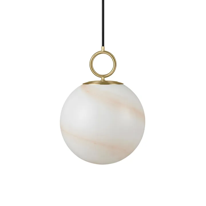 Halo Design Stockholm Ø25 Marble Brown – pendel — produktfoto