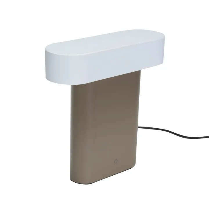 Hübsch Sleek Brun/Lysegrå – bordlampe — produktfoto