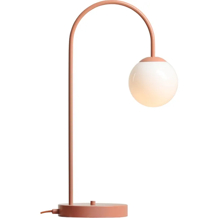 Aldex Una , koral – bordlampe — produktfoto