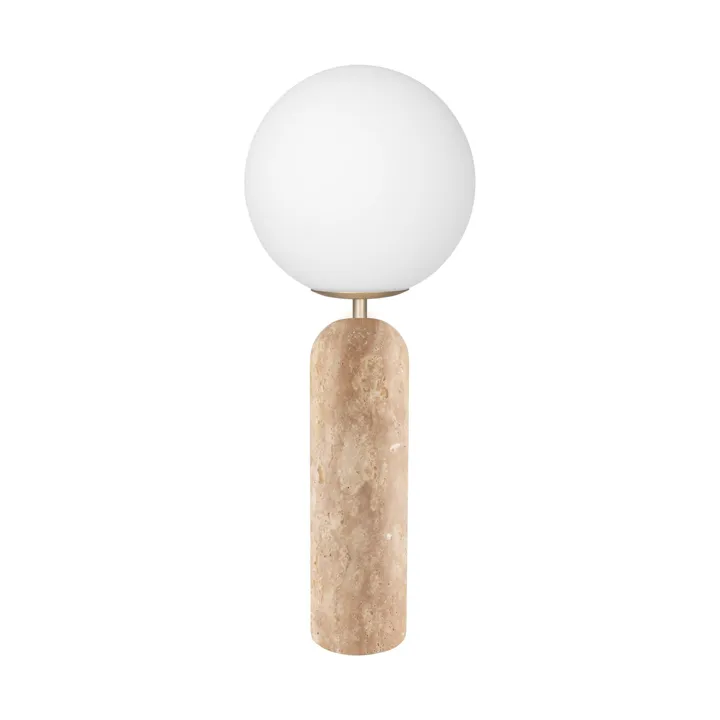 Globen Lighting Torrano Beige Travertin – bordlampe — produktfoto