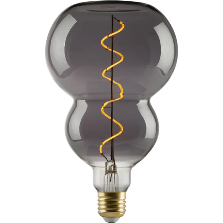 E3Light Vintage E27 spiralpære, 2200K, 4W – pære — produktfoto