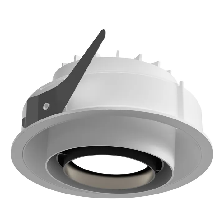 Louis Poulsen LP70 Semi-Recessed Ø10,5 2700K & On/Off Hvid – loftlampe — produktfoto